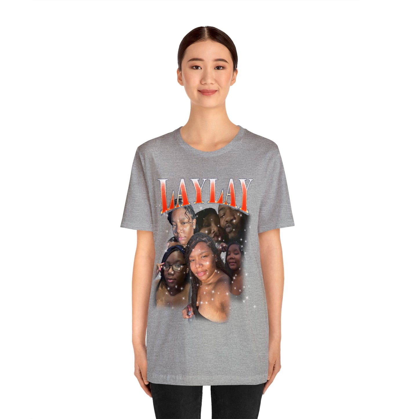 Copy of Retro 90's Style Bootleg Design 13 x19 Center Print T-Shirt-Custom