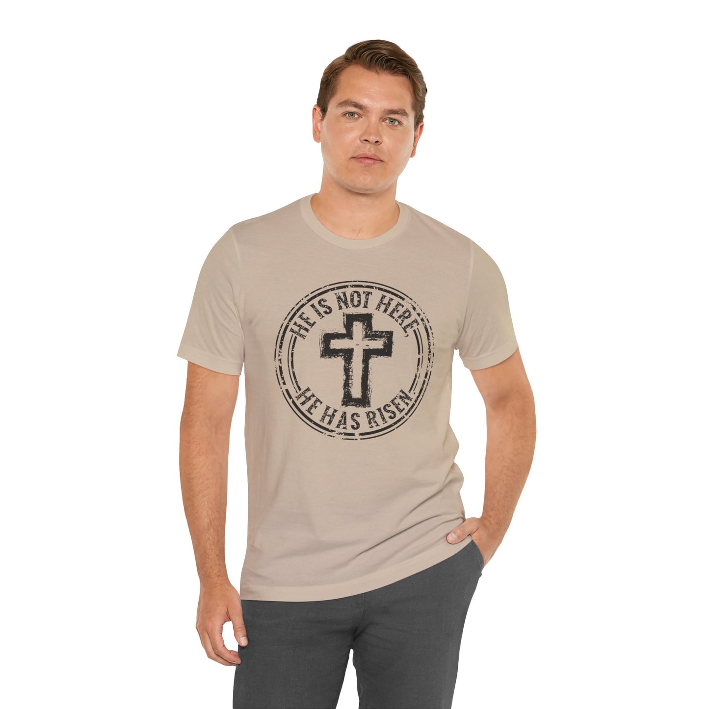 He Is Not Here He Has Risen Christian Faith Shirt