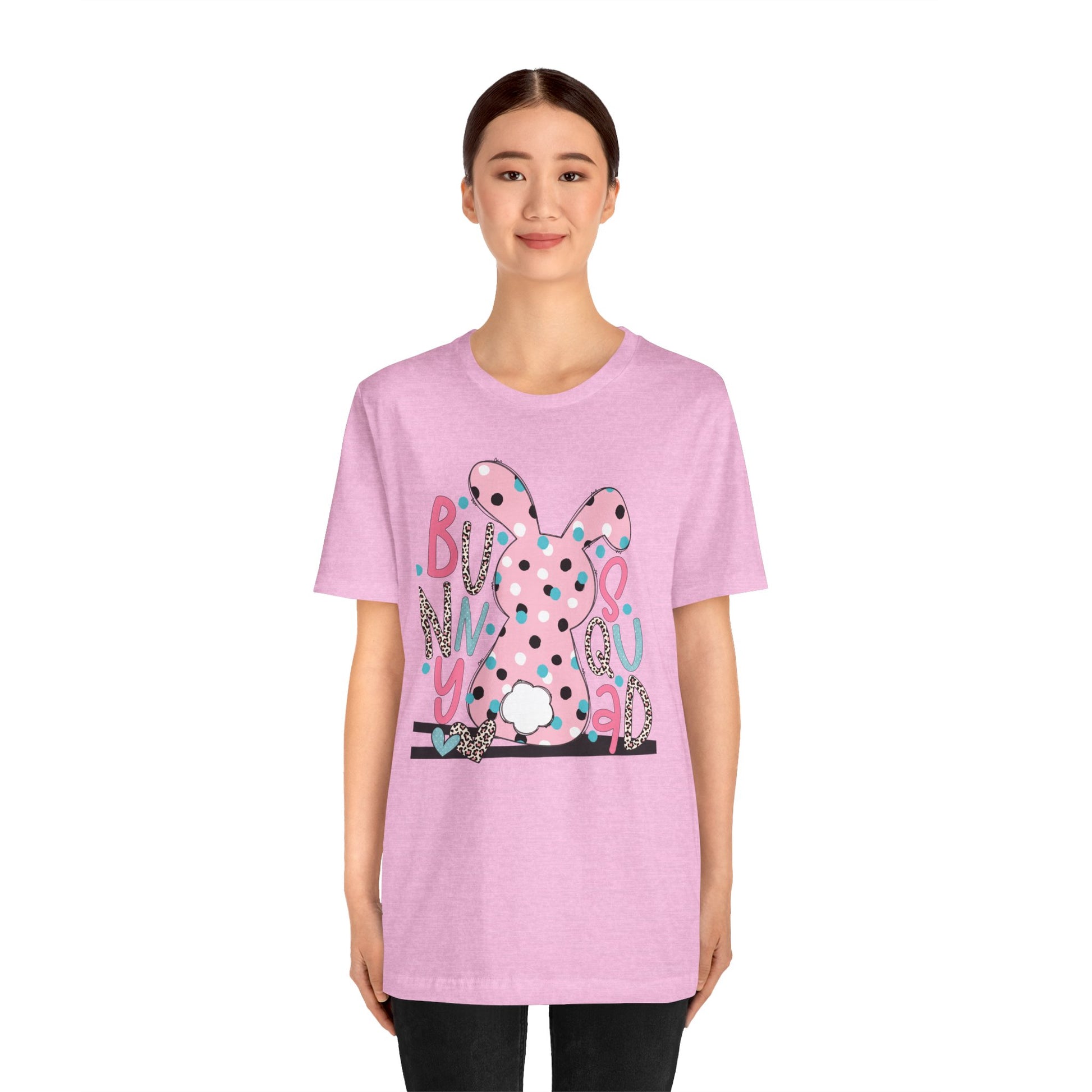 Bunny Squad Easter Teacher Shirt