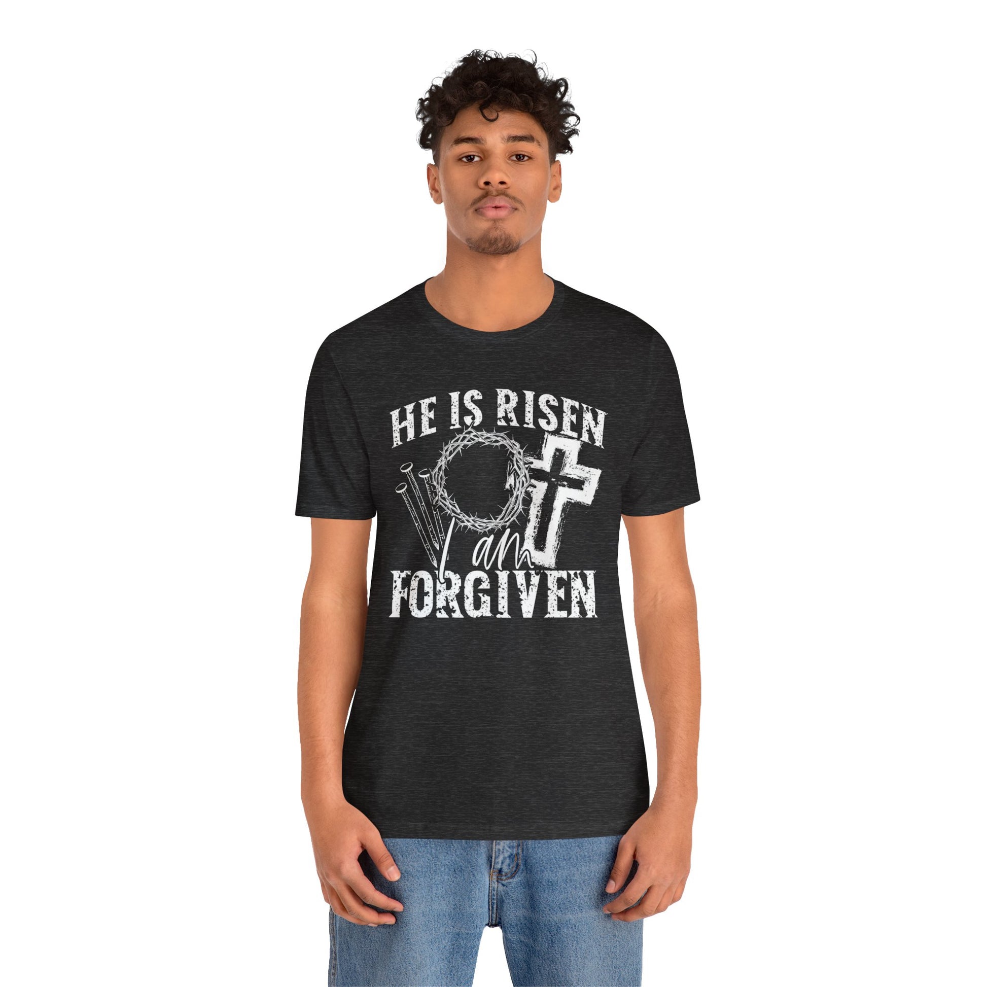 He Is Risen I Am Forgiven Christian Faith Shirt