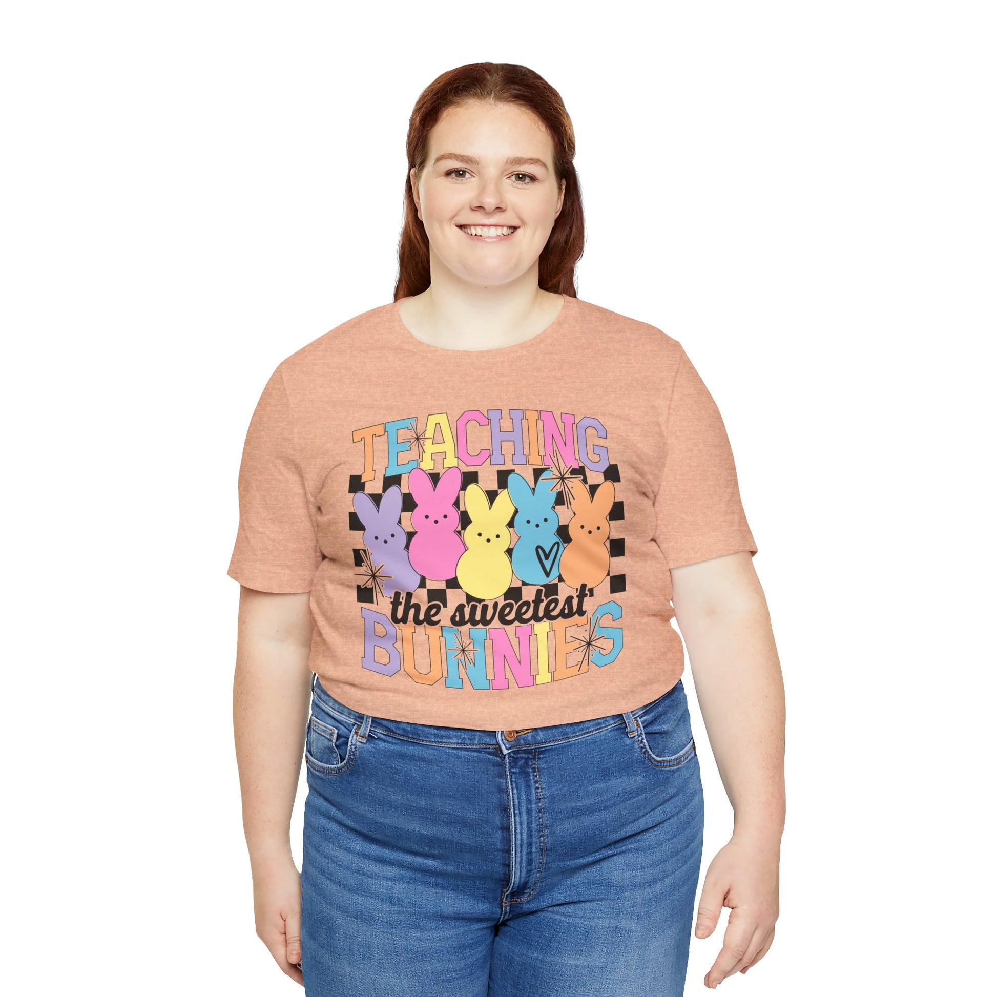 Teaching the Sweetest Bunnies Teacher Easter Shirt 