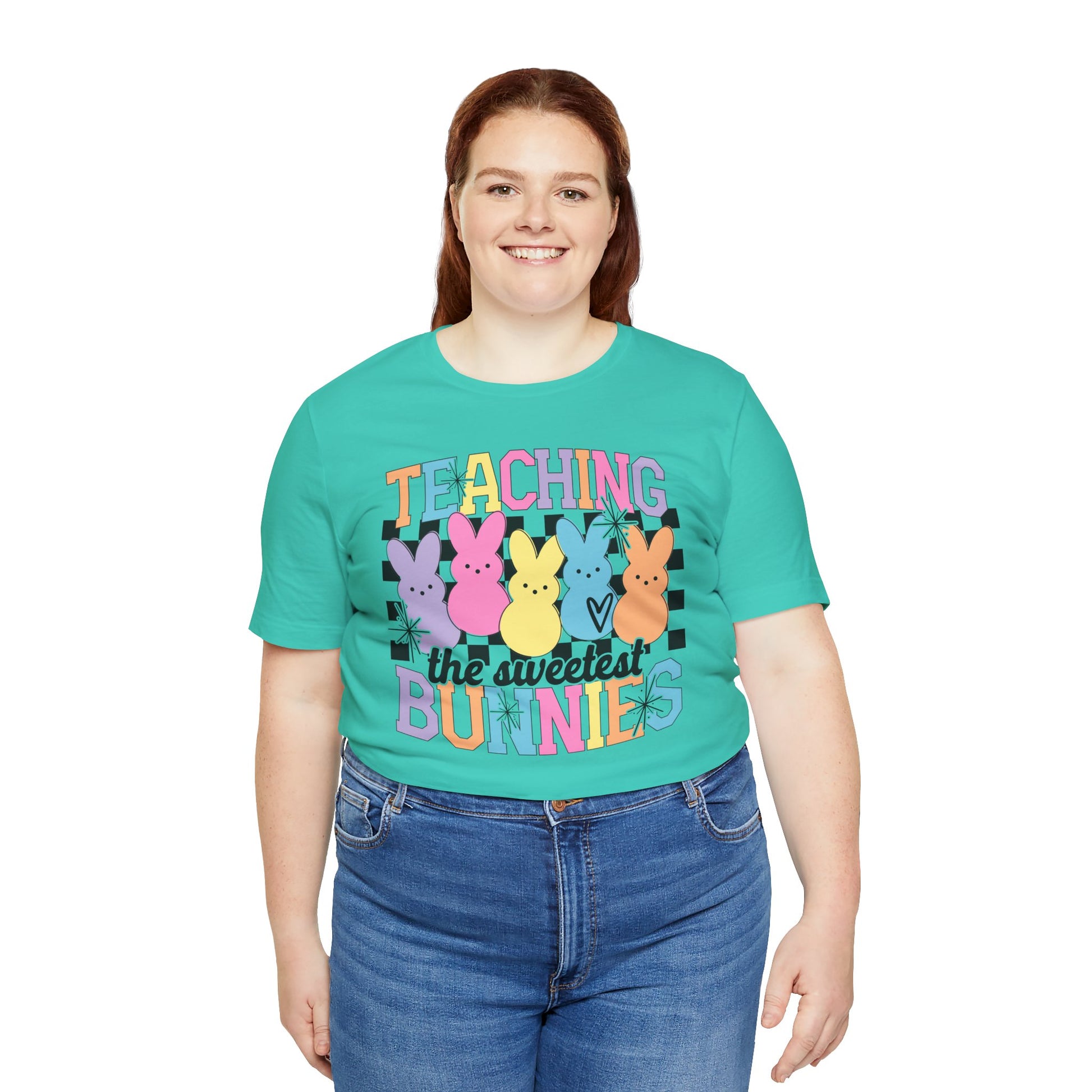 Teaching the Sweetest Bunnies Teacher Easter Shirt 