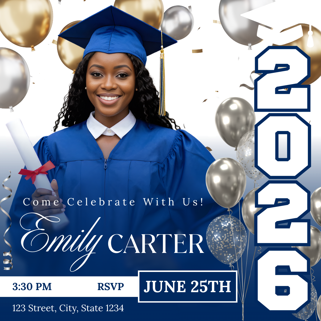 Graduation Announcement Flyer