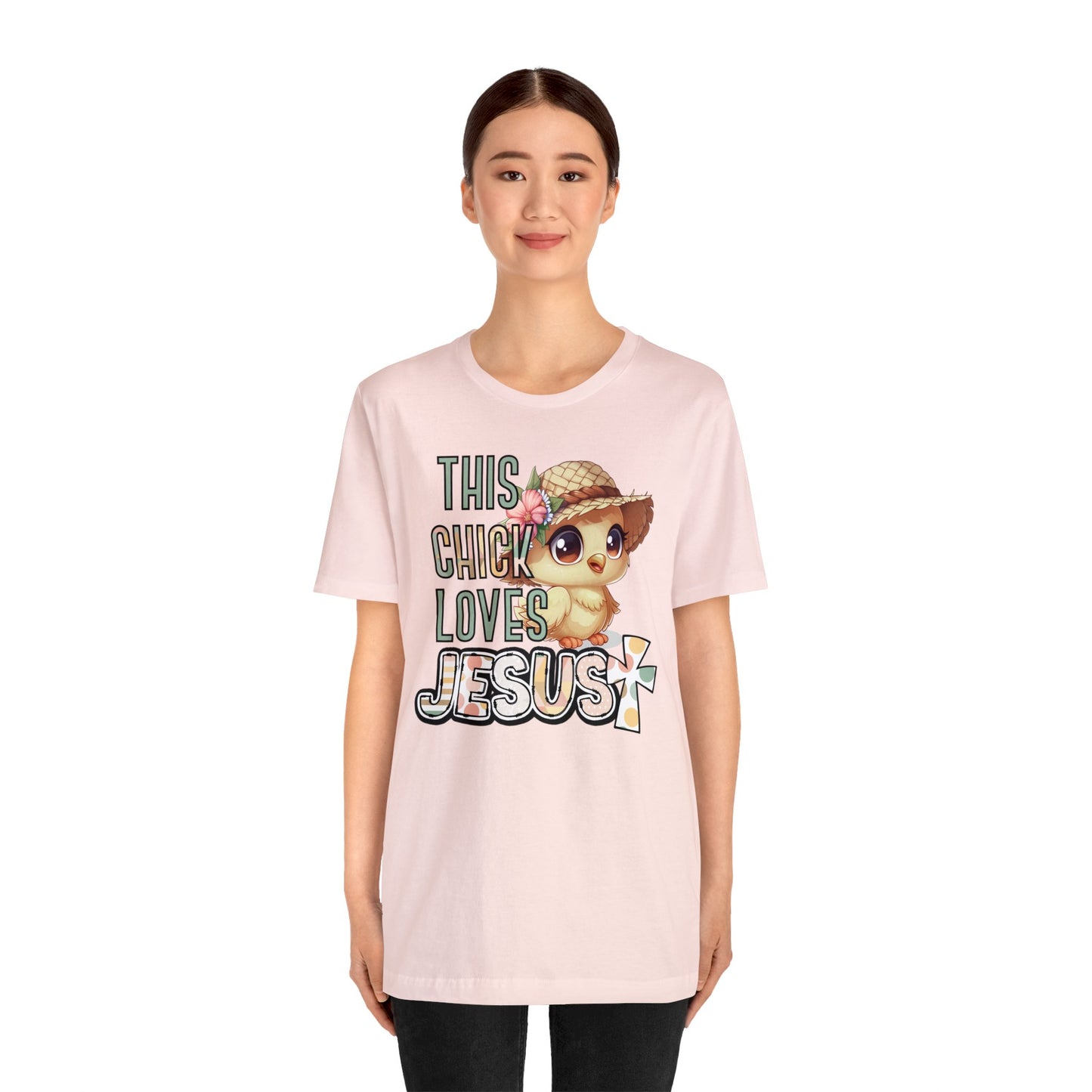 This Chick Loves Jesus T-shirt