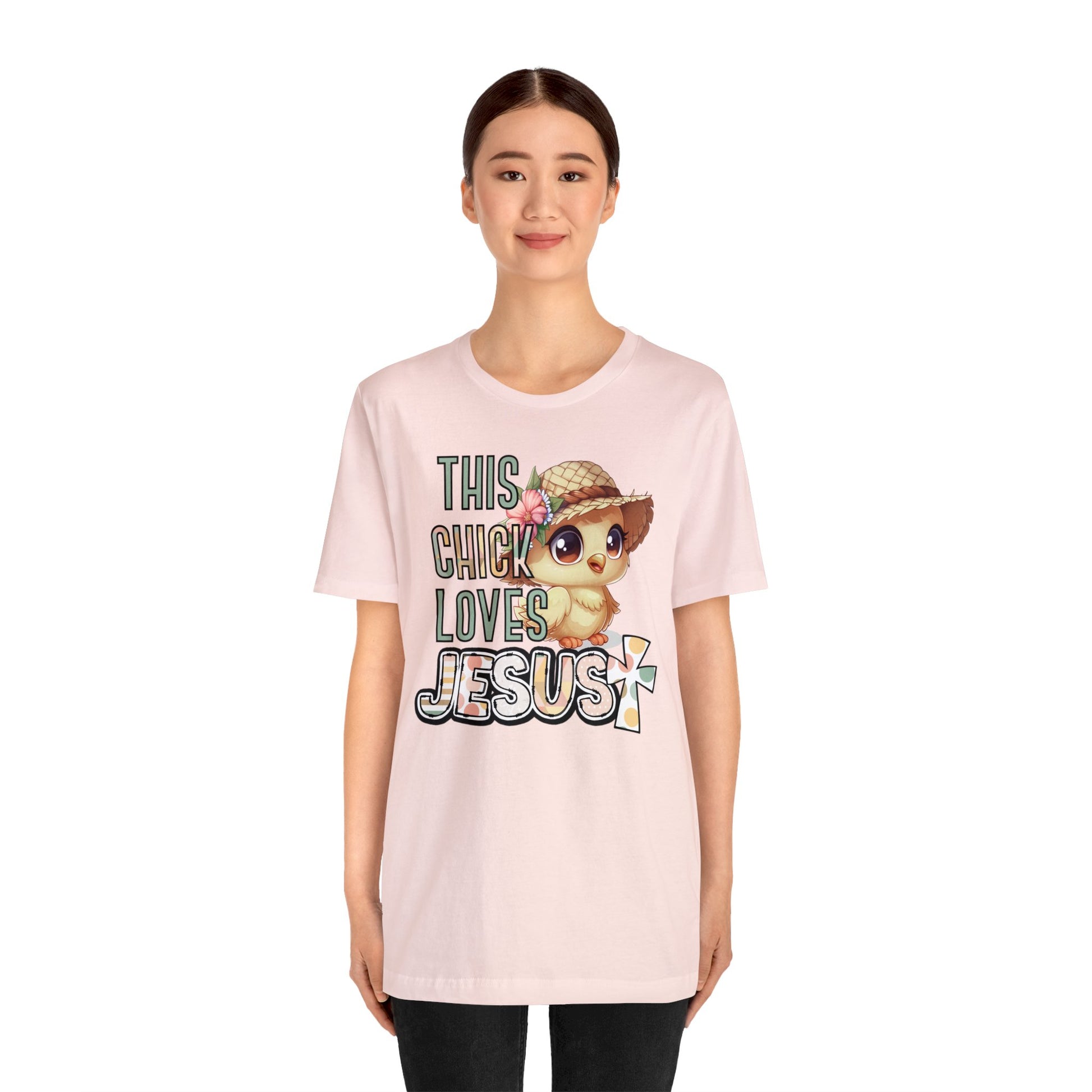 This Chick Loves Jesus T-shirt