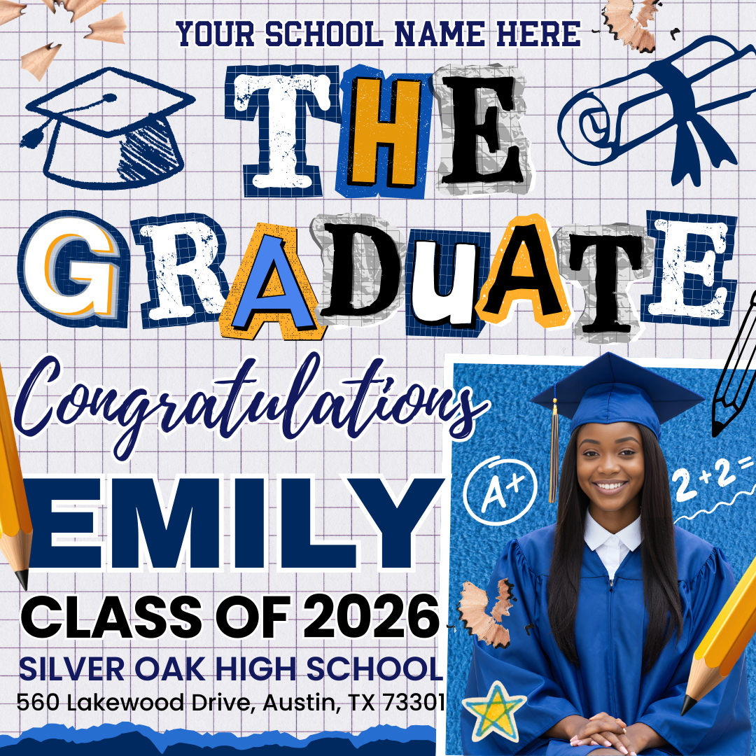 Graduation Announcement Flyer