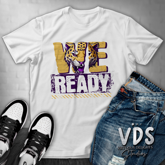 We Ready  Leopards Tshirt