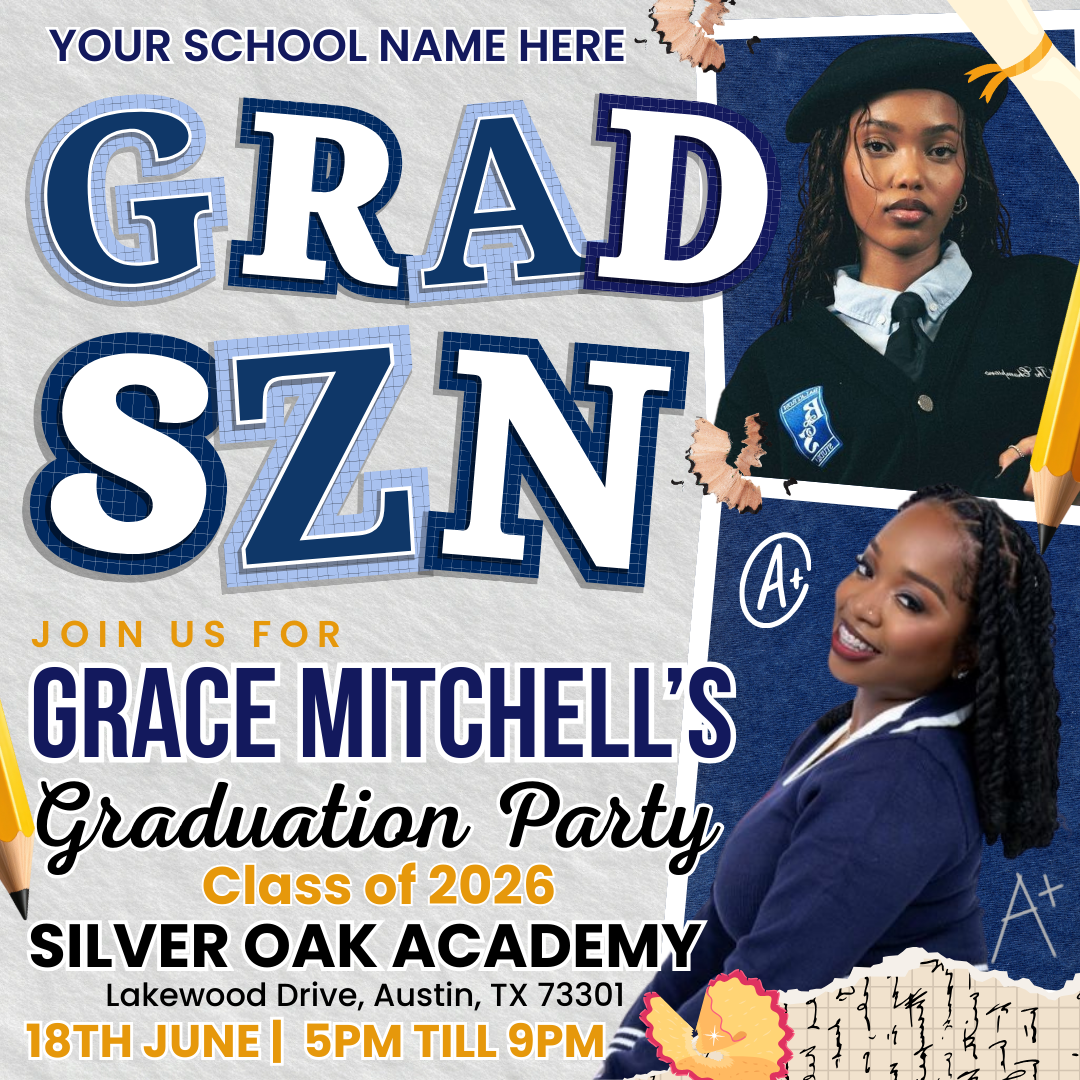 Graduation Announcement Flyer