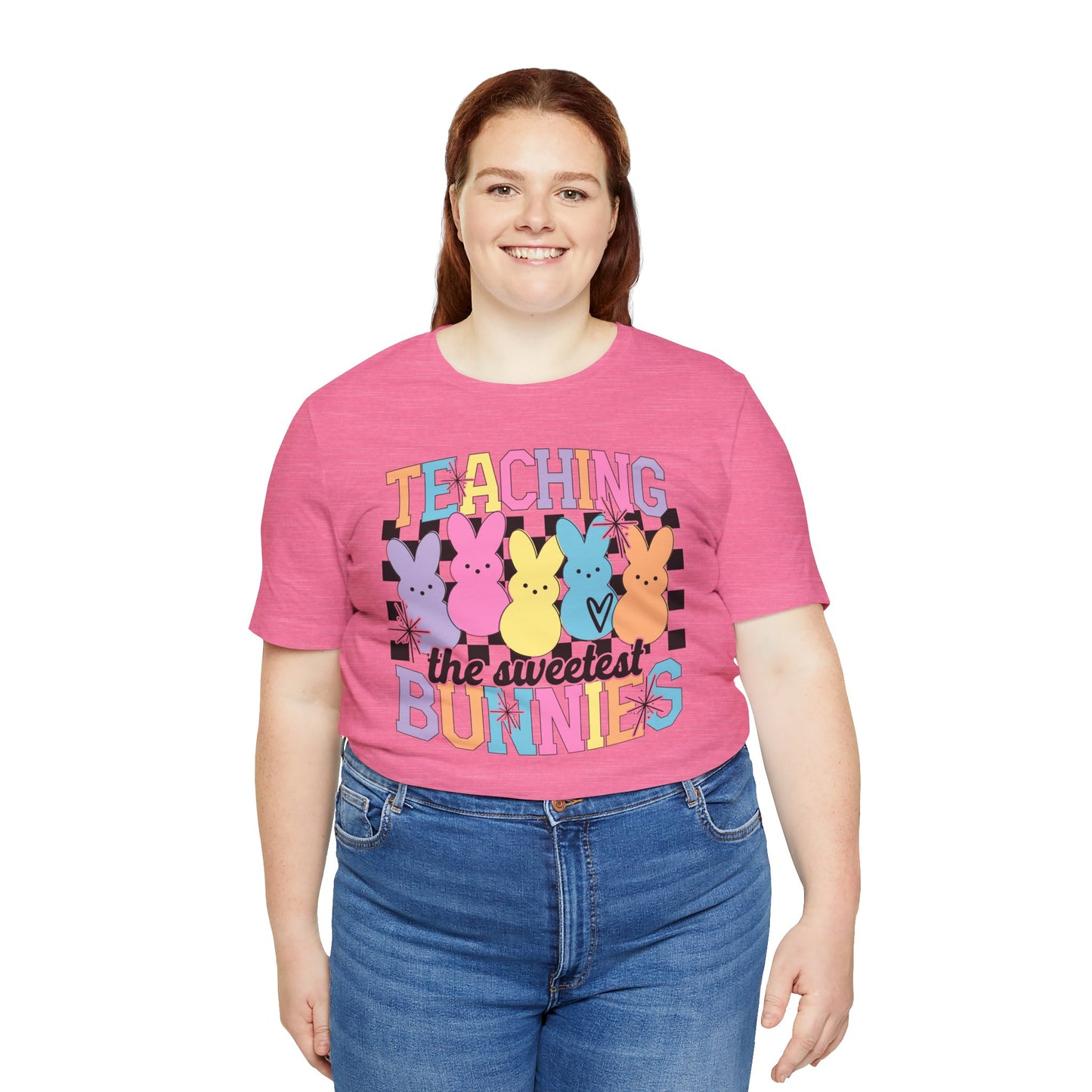 Teaching the Sweetest Bunnies Teacher Easter Shirt 