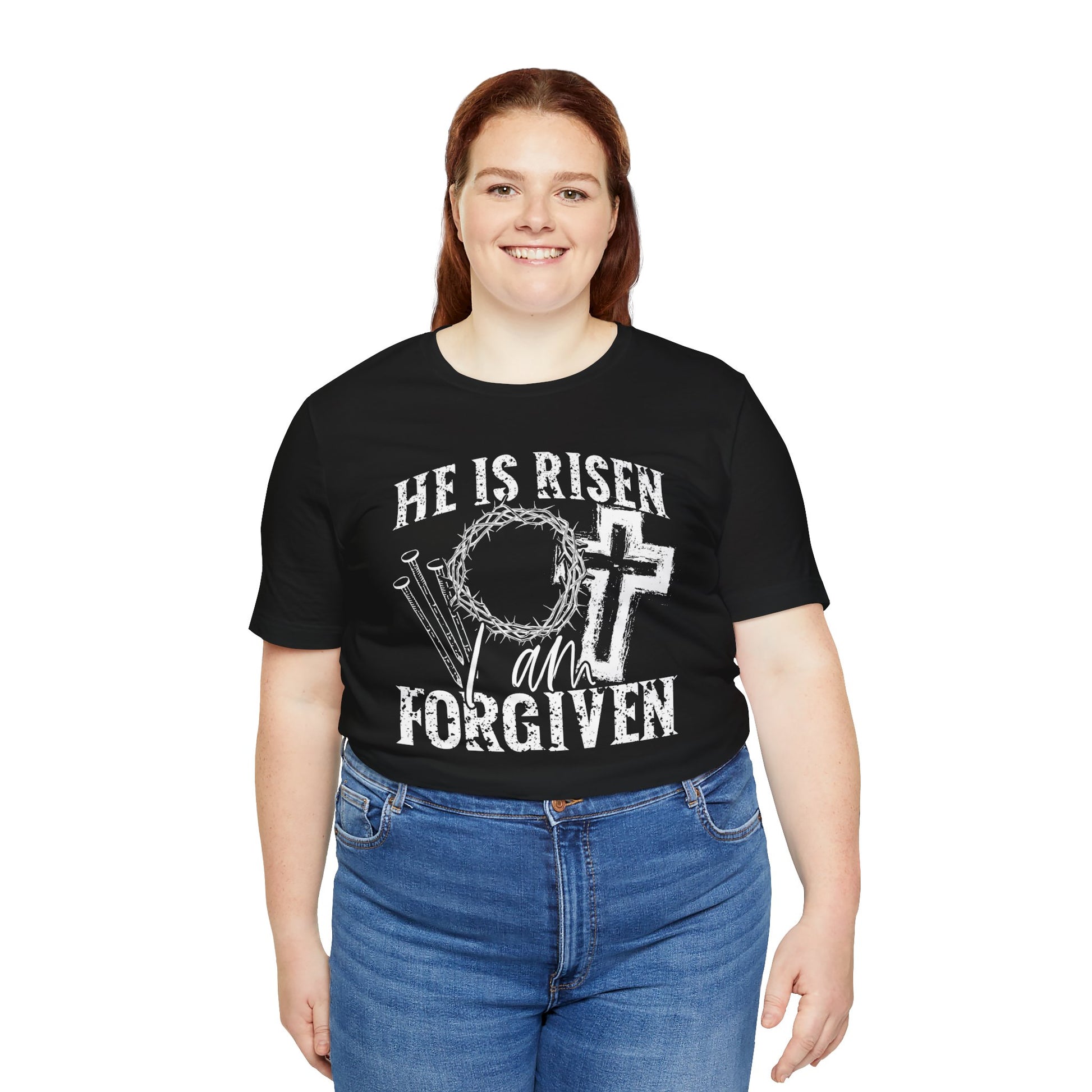He Is Risen I Am Forgiven Christian Faith Shirt