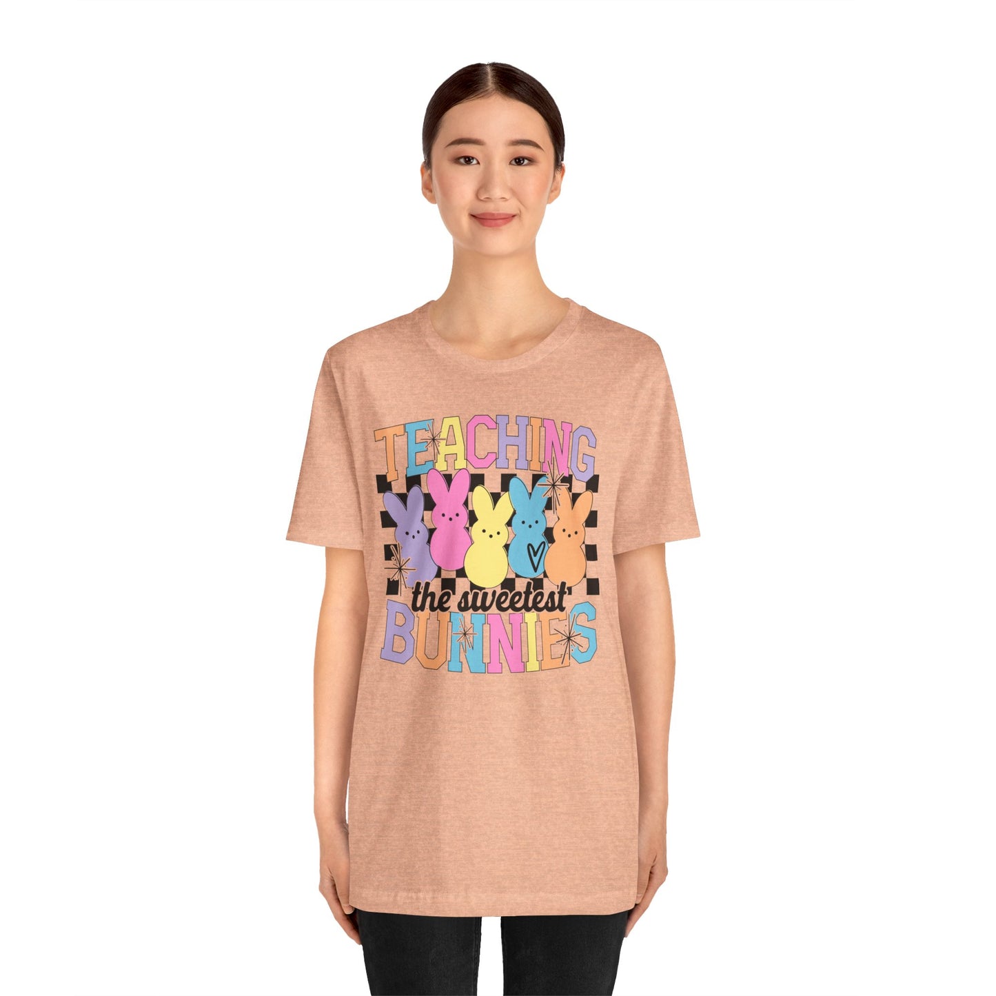 Teaching the Sweetest Bunnies Teacher Easter Shirt 