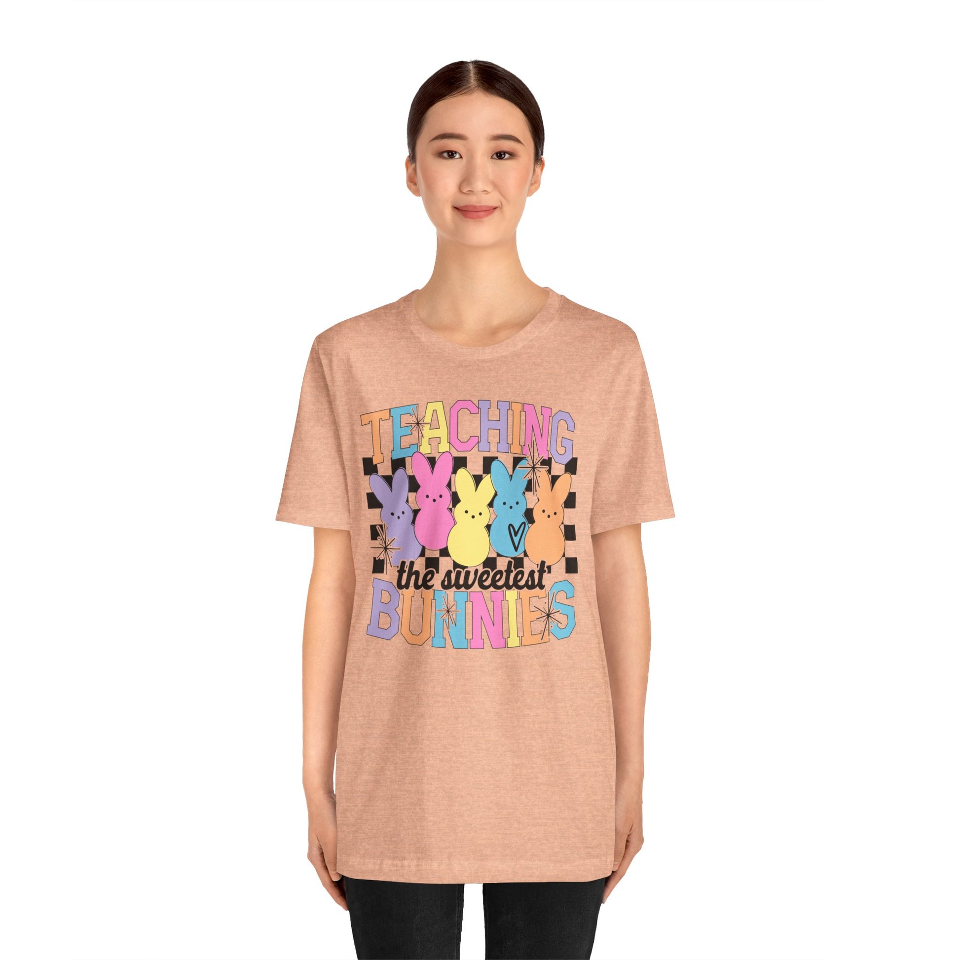 Teaching the Sweetest Bunnies Teacher Easter Shirt 