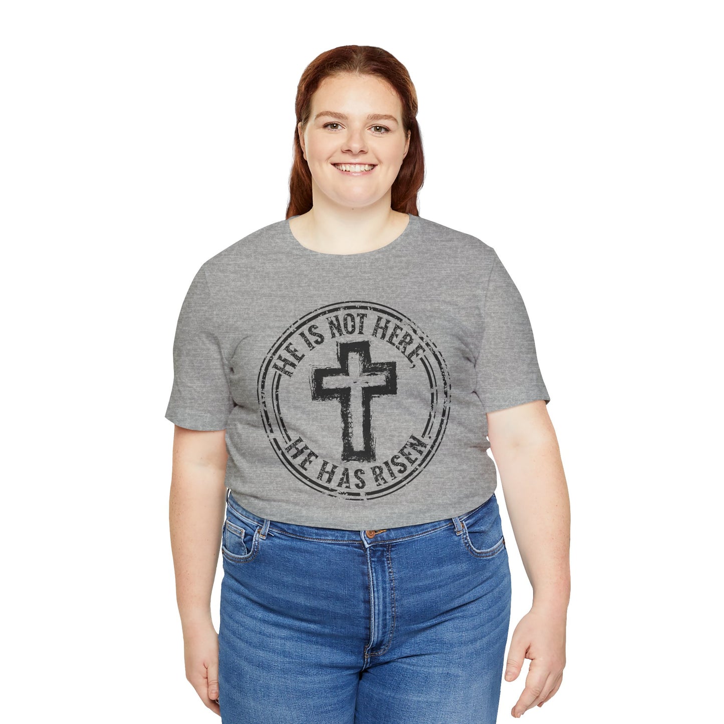 He Is Not Here He Has Risen Christian Faith Shirt