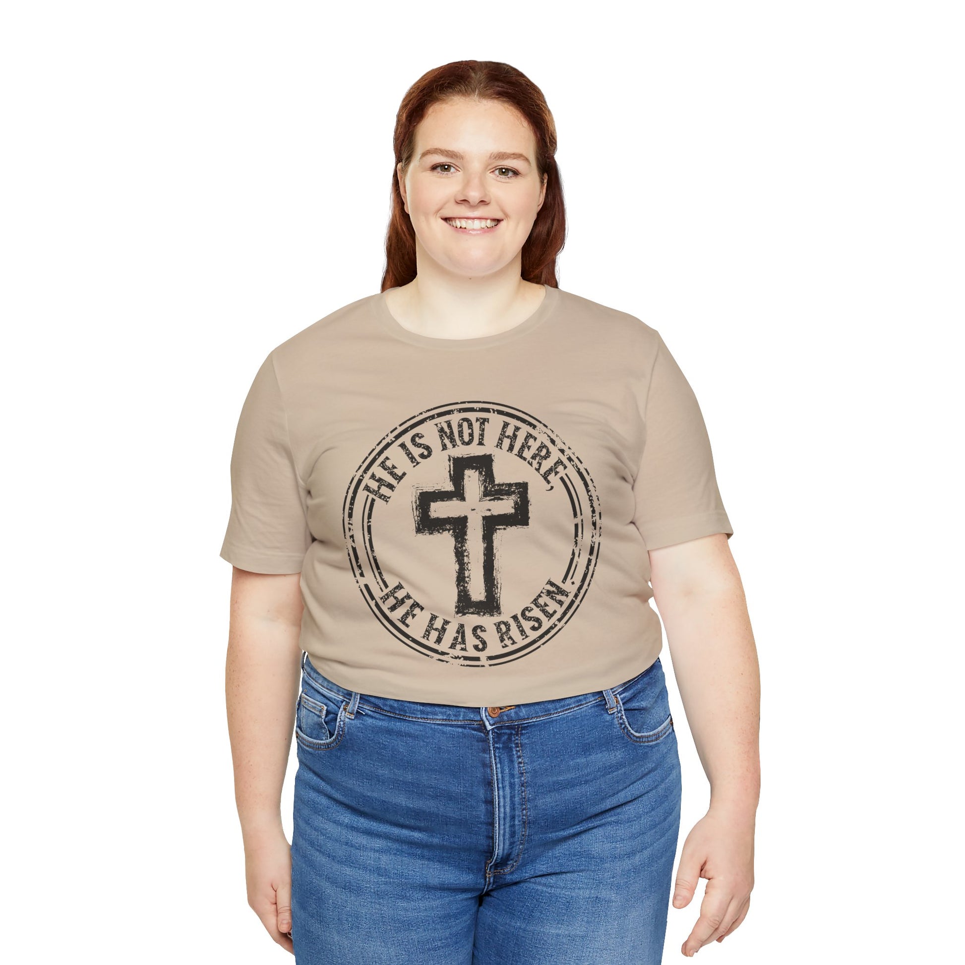 He Is Not Here He Has Risen Christian Faith Shirt