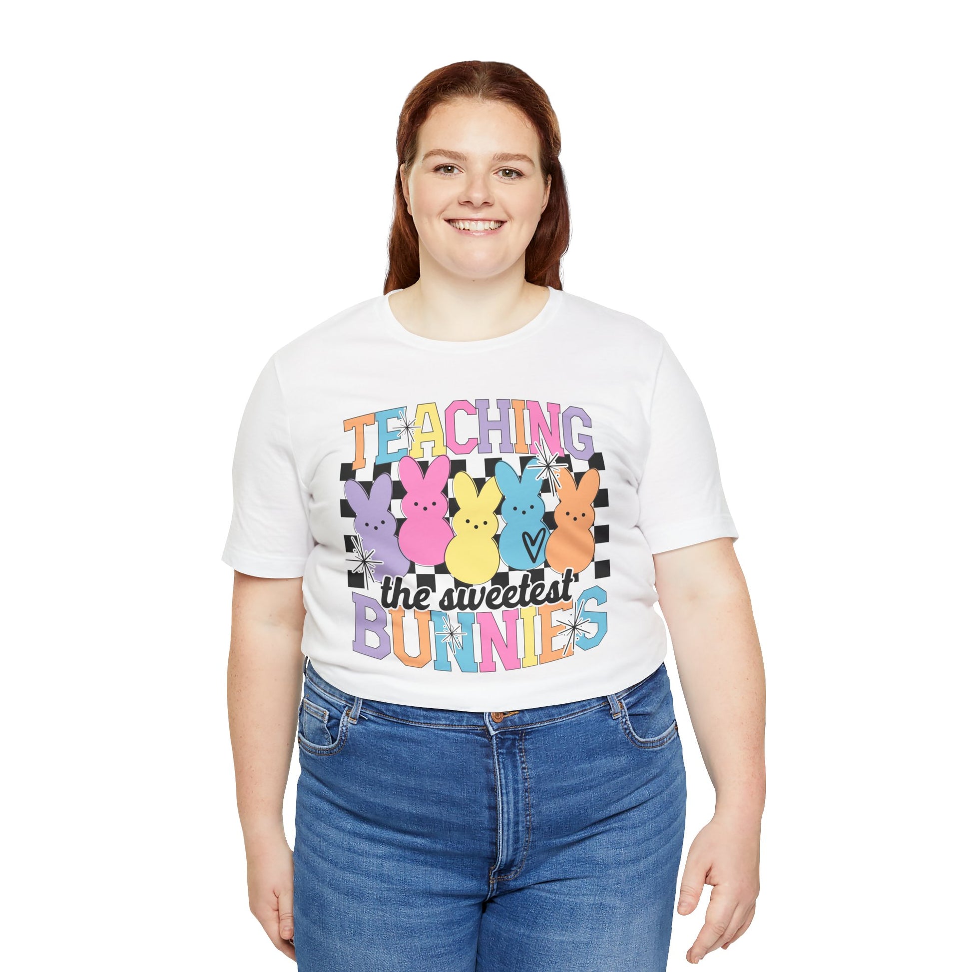 Teaching the Sweetest Bunnies Teacher Easter Shirt 