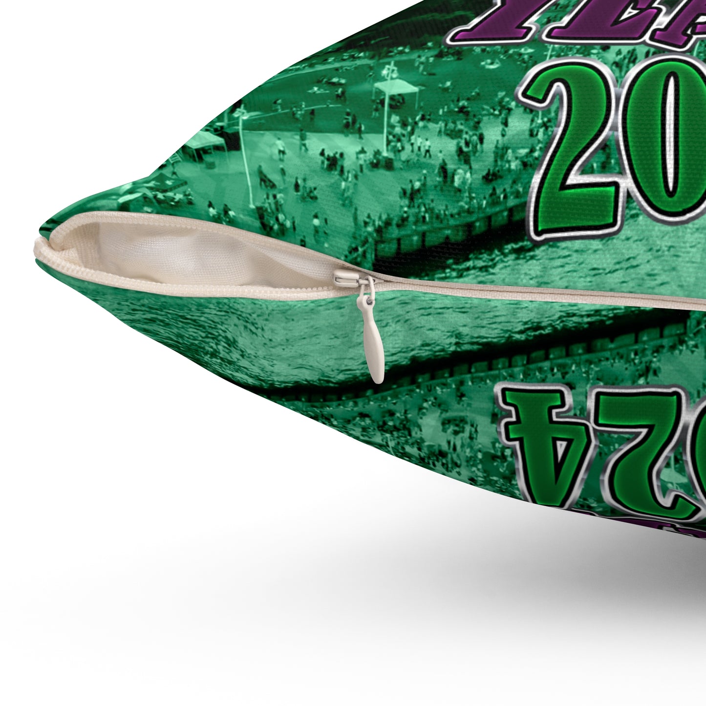Pest Control Celebrating 44 Years in Business Polyester Square Pillow