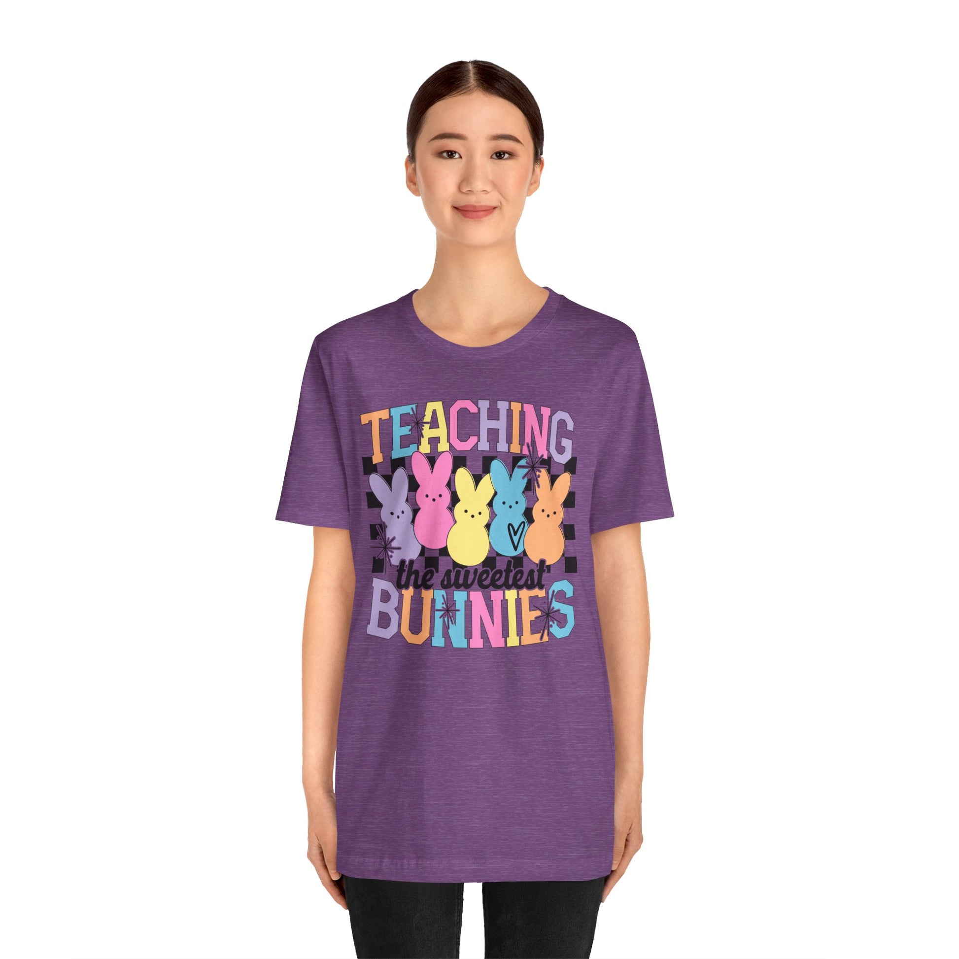 Teaching the Sweetest Bunnies Teacher Easter Shirt 