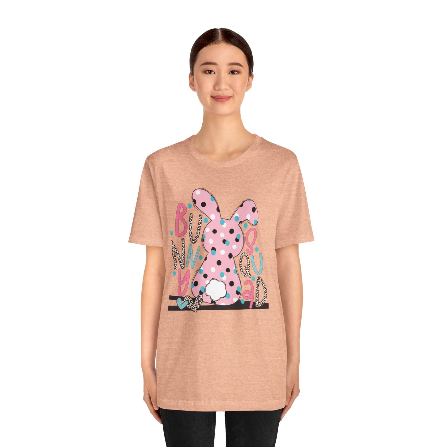 Bunny Squad Easter Teacher Shirt