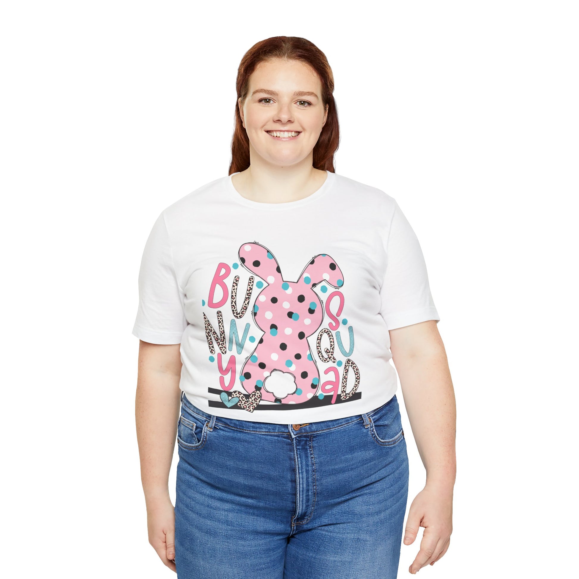Bunny Squad Easter Teacher Shirt