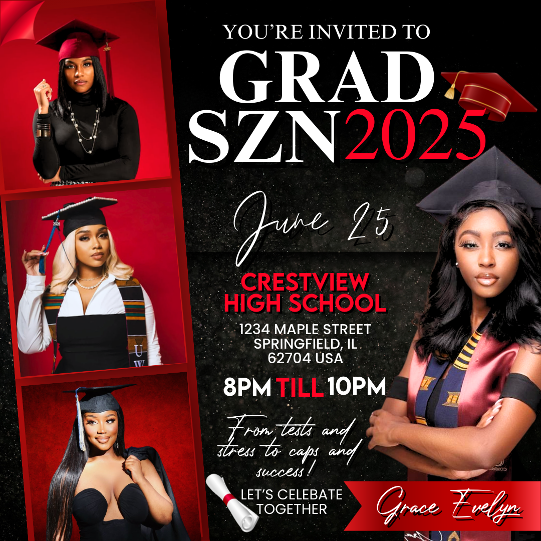 Graduation Announcement Flyer