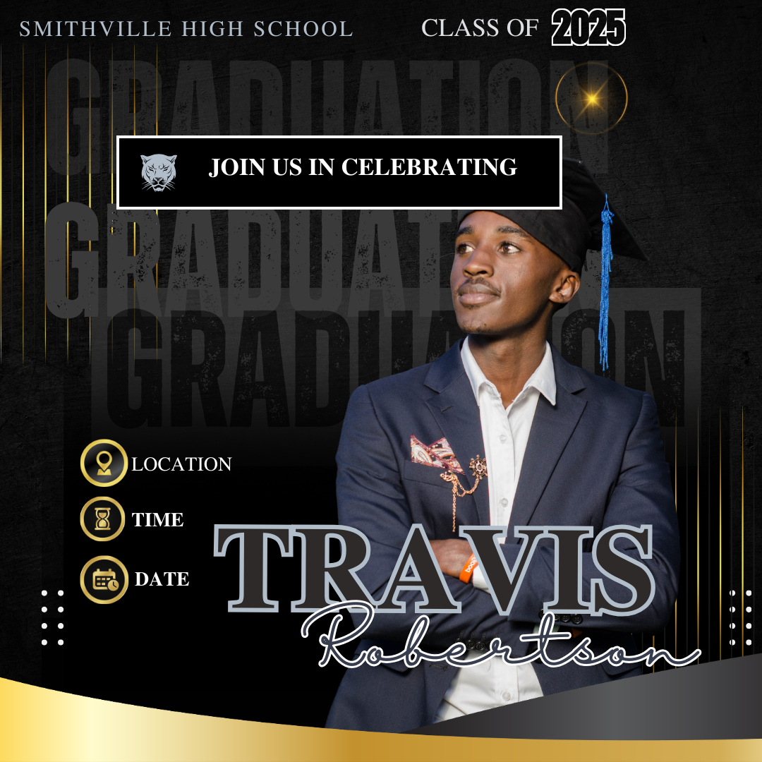 Graduation Announcement Flyer