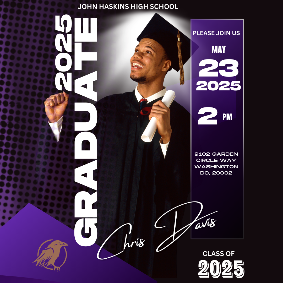 Graduation Announcement Flyer
