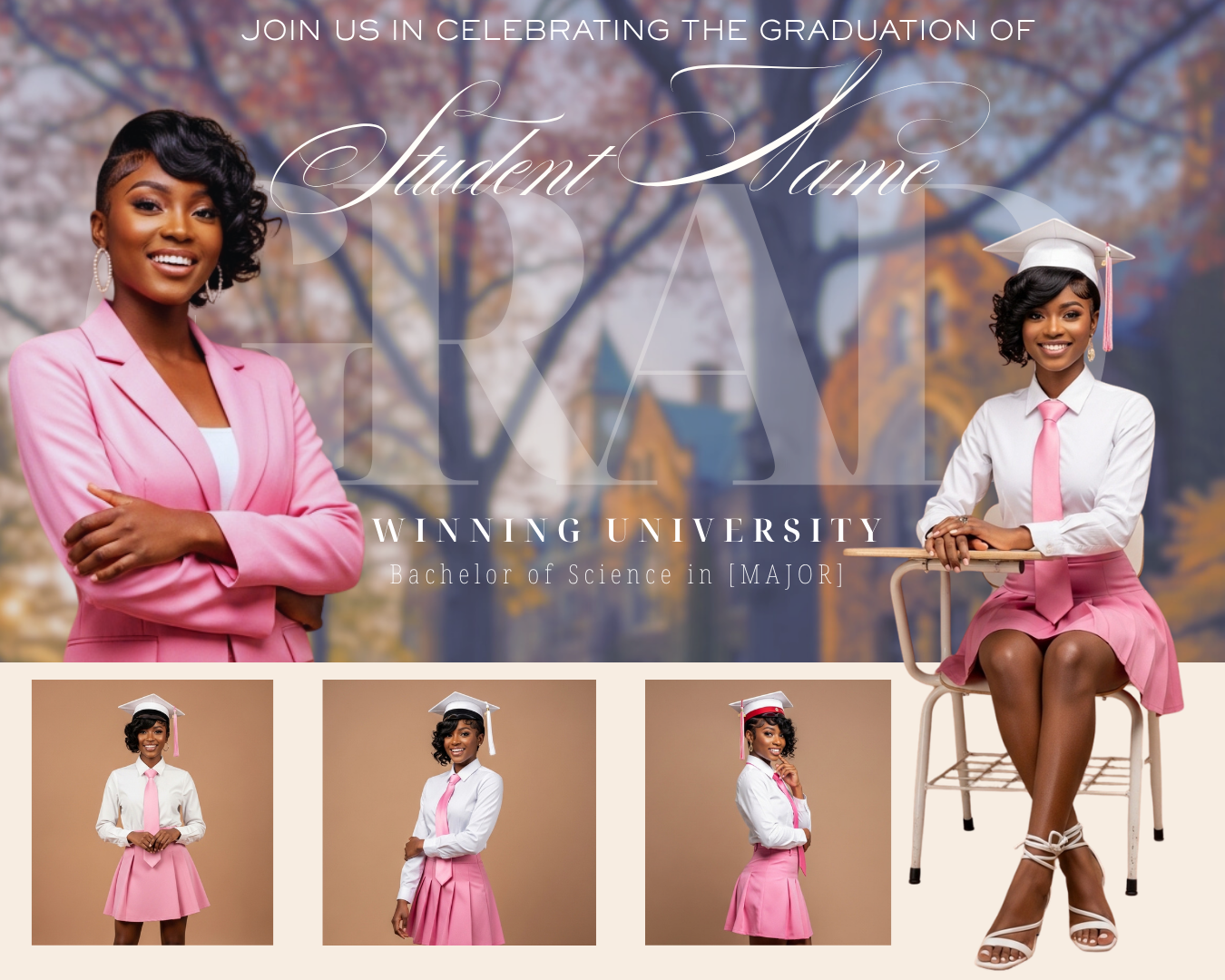 Graduation Invitation (Printed)