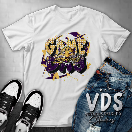 Game Day Leopards Tshirt