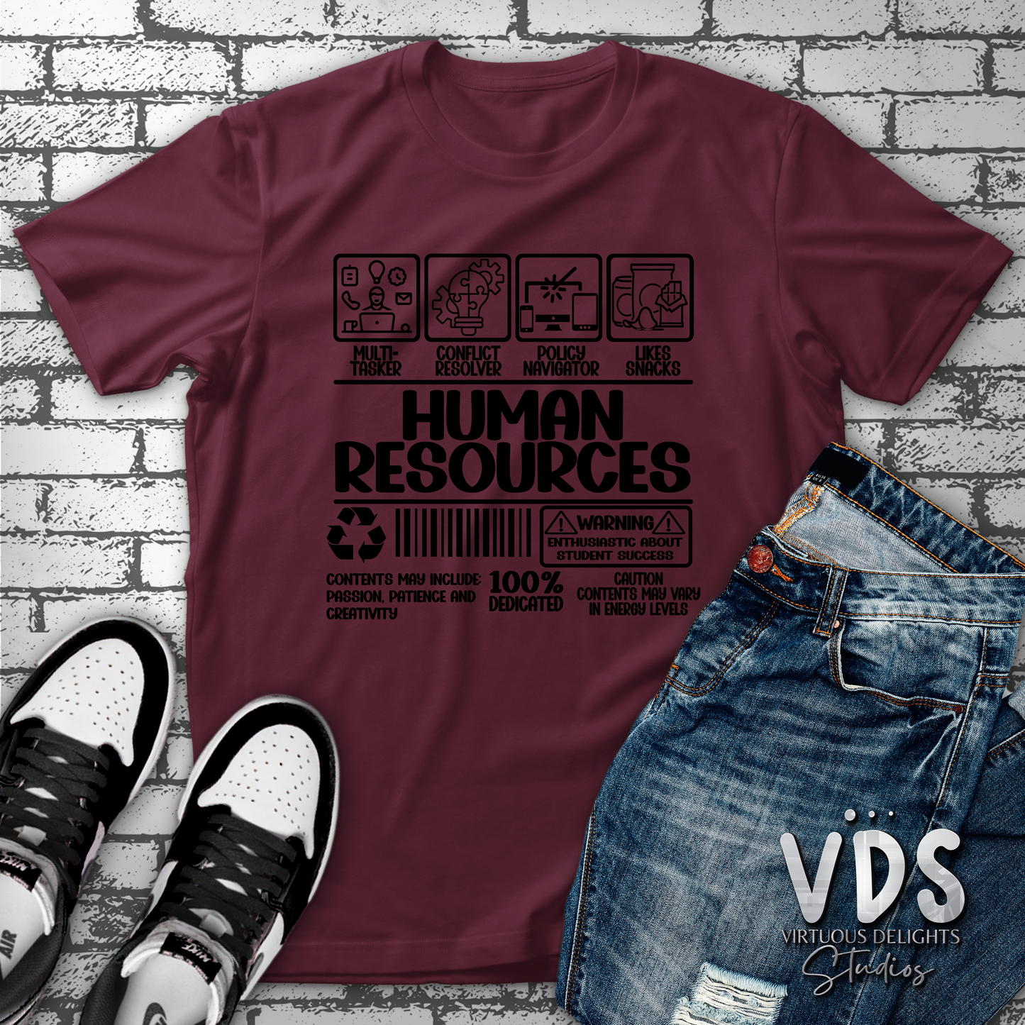 Human Resource Label T-Shirt