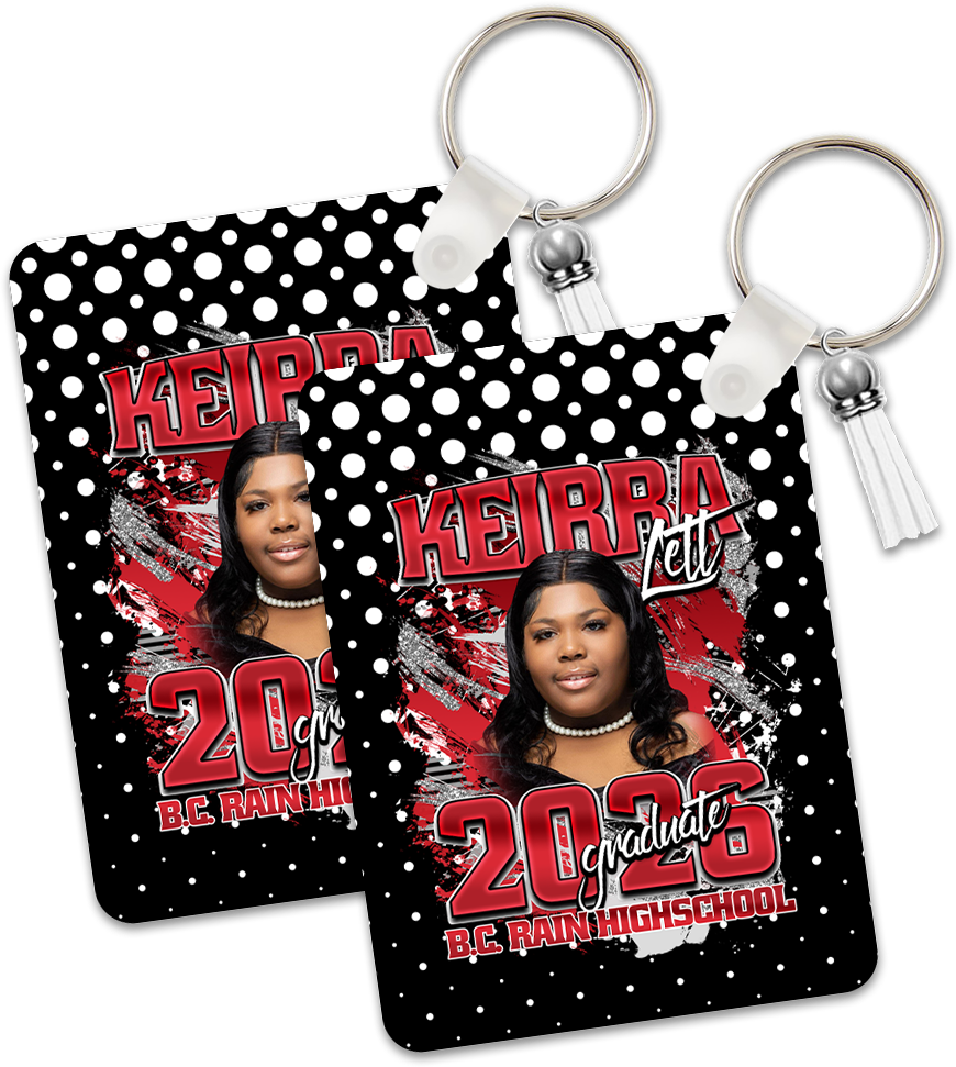 Custom Graduation Keychain 🎓 | Personalized Photo Senior Keychain | Class of 2026 Graduation Gift