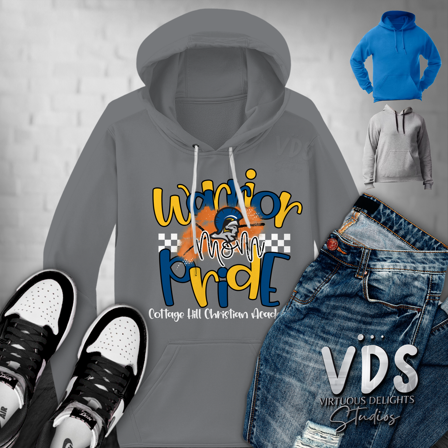 Warrior Mom Pride CHCA Hoodie