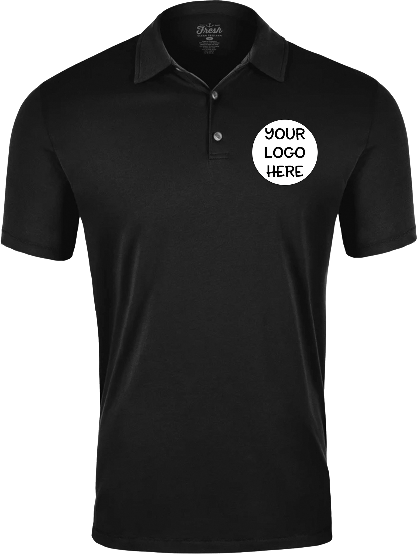 Polo Style Tshirt (Front Only)
