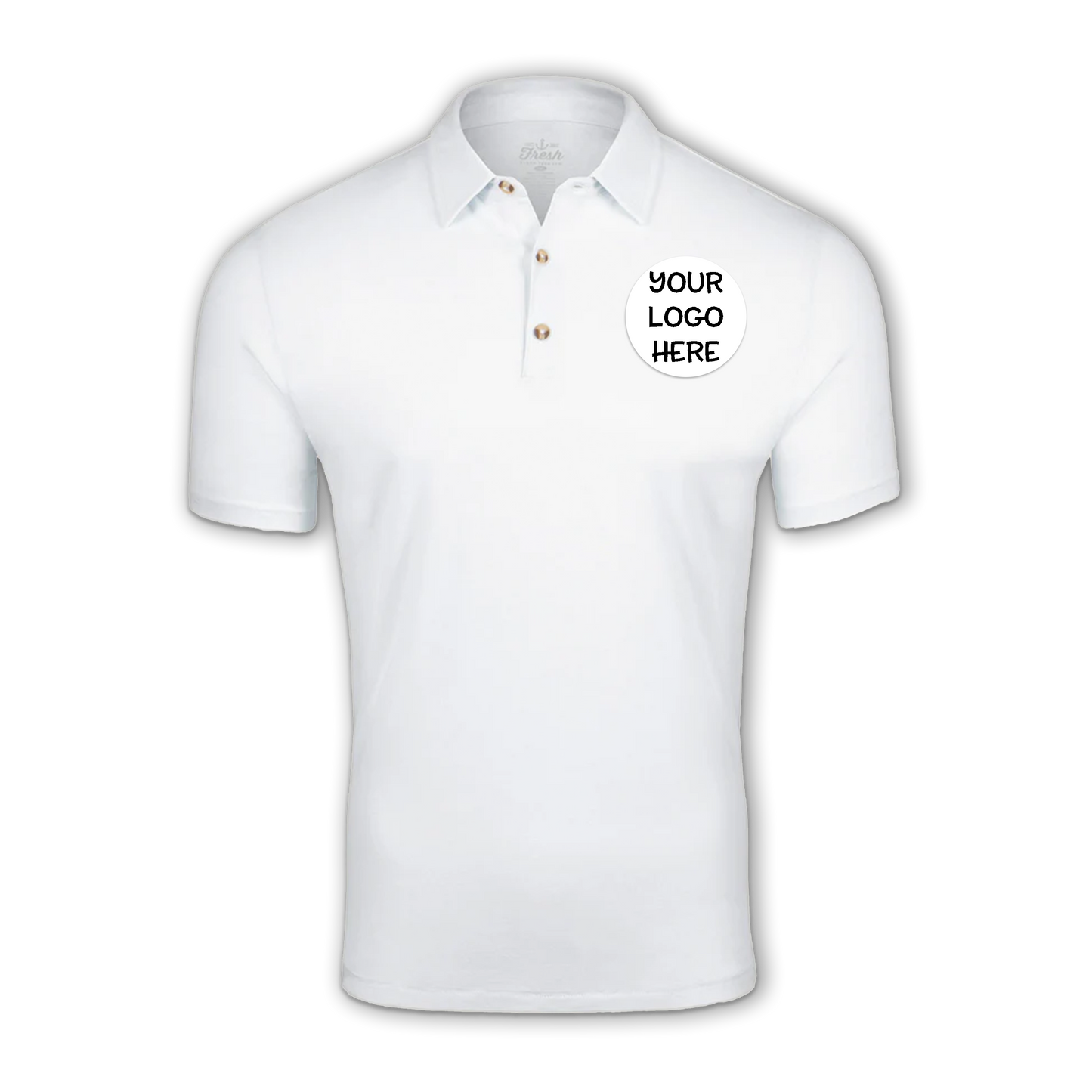 Polo Style Tshirt (Front Only)