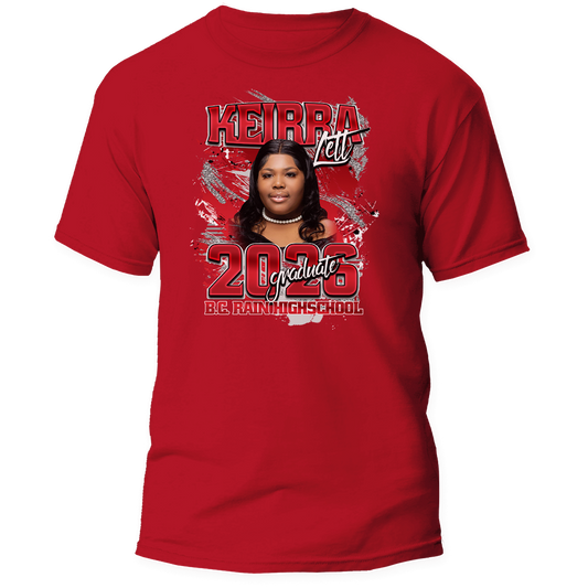 Custom Graduation T-Shirt 🎓 | Personalized Photo Grad Shirt | Class of 2026 Senior Shirt