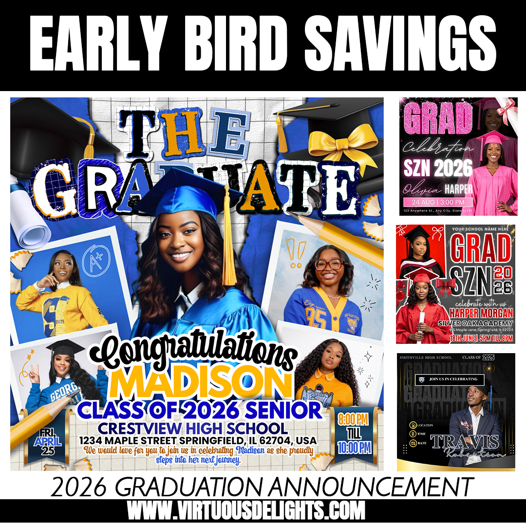 Graduation Announcement Flyer