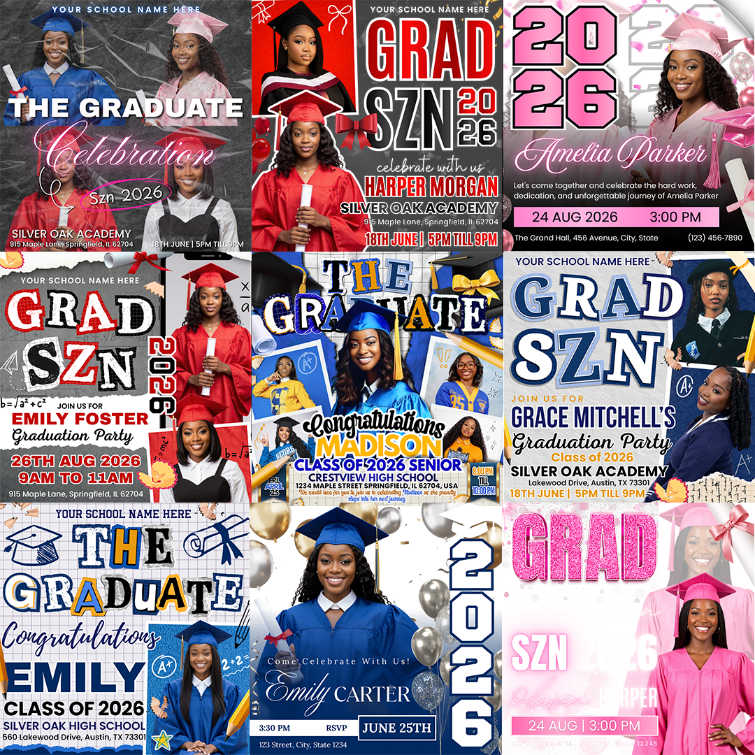 Graduation Announcement Flyer