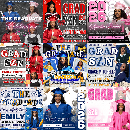 Graduation Announcement Flyer