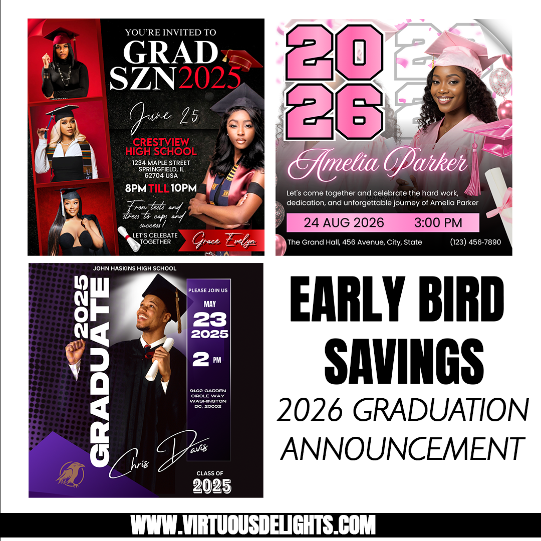 Graduation Announcement Flyer