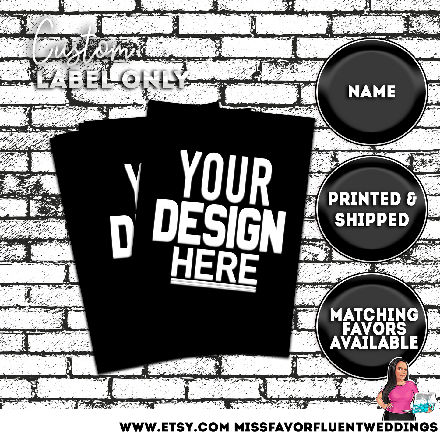 Custom Party Favor Gift Bag
