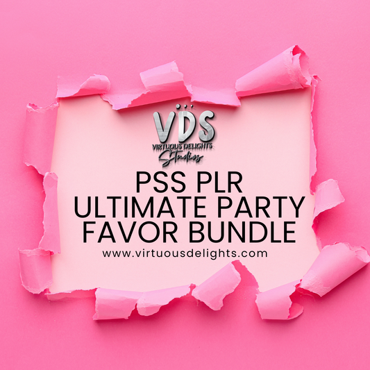 PSS PLR Ultimate Party Favor Bundle